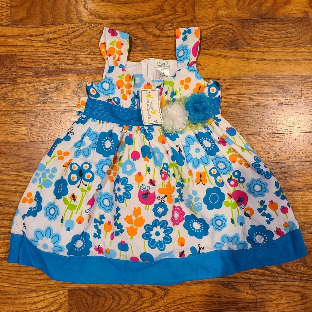 NWT Littoe Potatoes Dress Size 2T